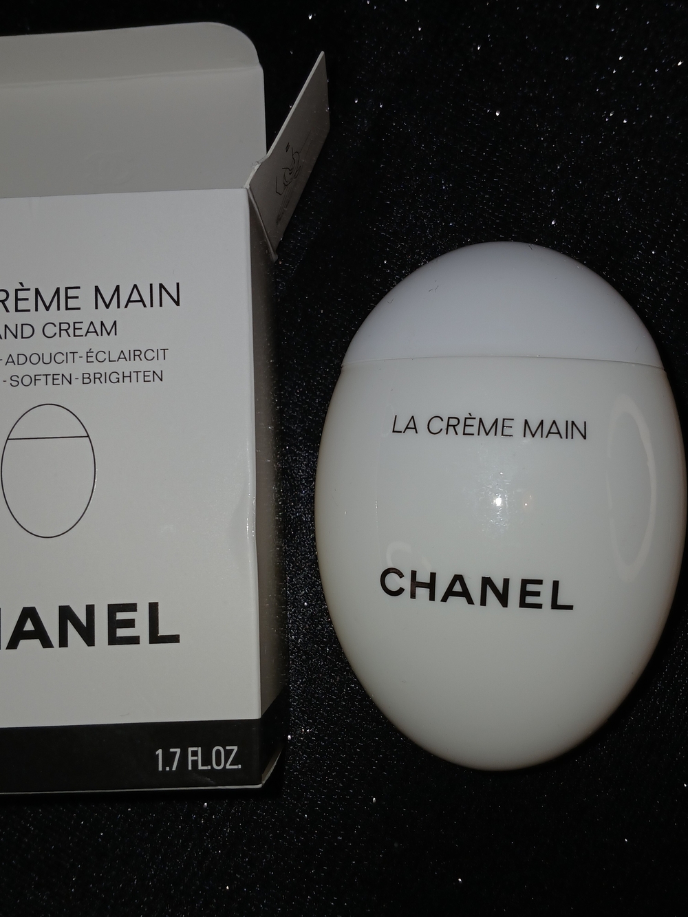 CHANEL La Crème Main Hand Cream White 1.7 Oz New In Box